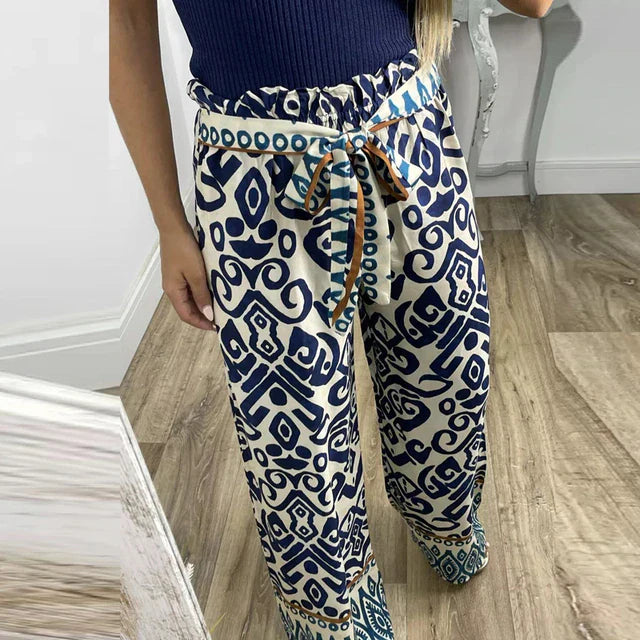 Liora | Vintage-Hosen mit Raffiniertem Design und Hochwertigem Material für Frauen