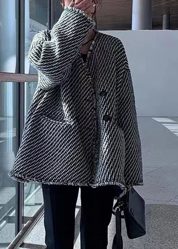 Livia | Karierte Jacke mit Eleganz und Praktischen Taschen für Frauen