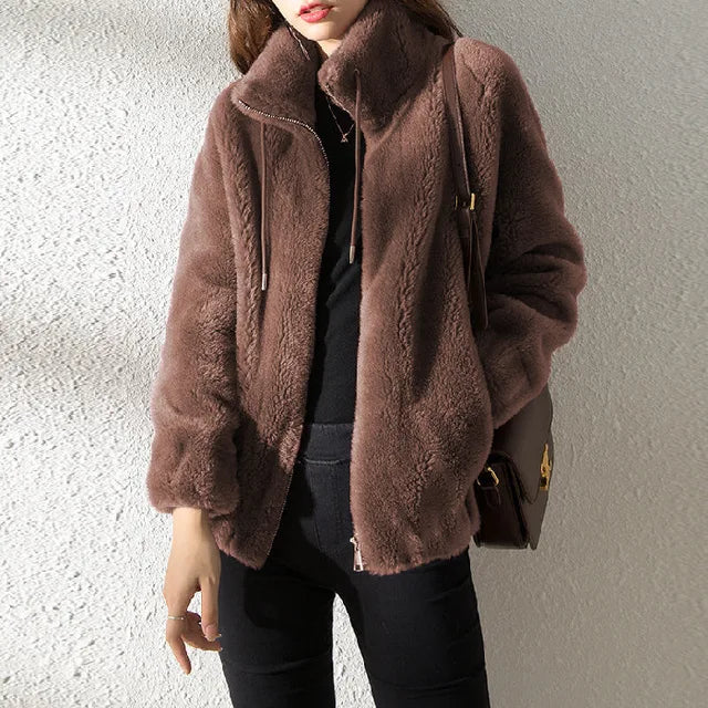 Liora | Rollkragenmantel mit Weichem Material und Stilvollem Design für Frauen