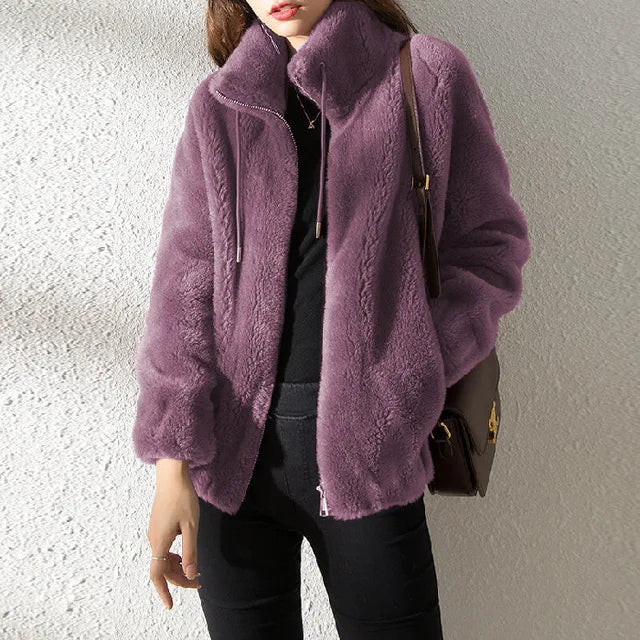 Liora | Rollkragenmantel mit Weichem Material und Stilvollem Design für Frauen
