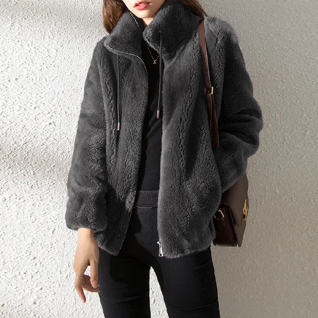 Liora | Rollkragenmantel mit Weichem Material und Stilvollem Design für Frauen