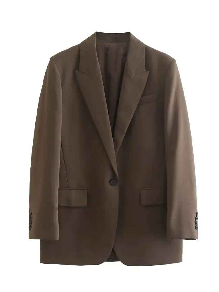 Sienna | Blazer mit Lässigem Schnitt und Praktischen Taschen für Damen