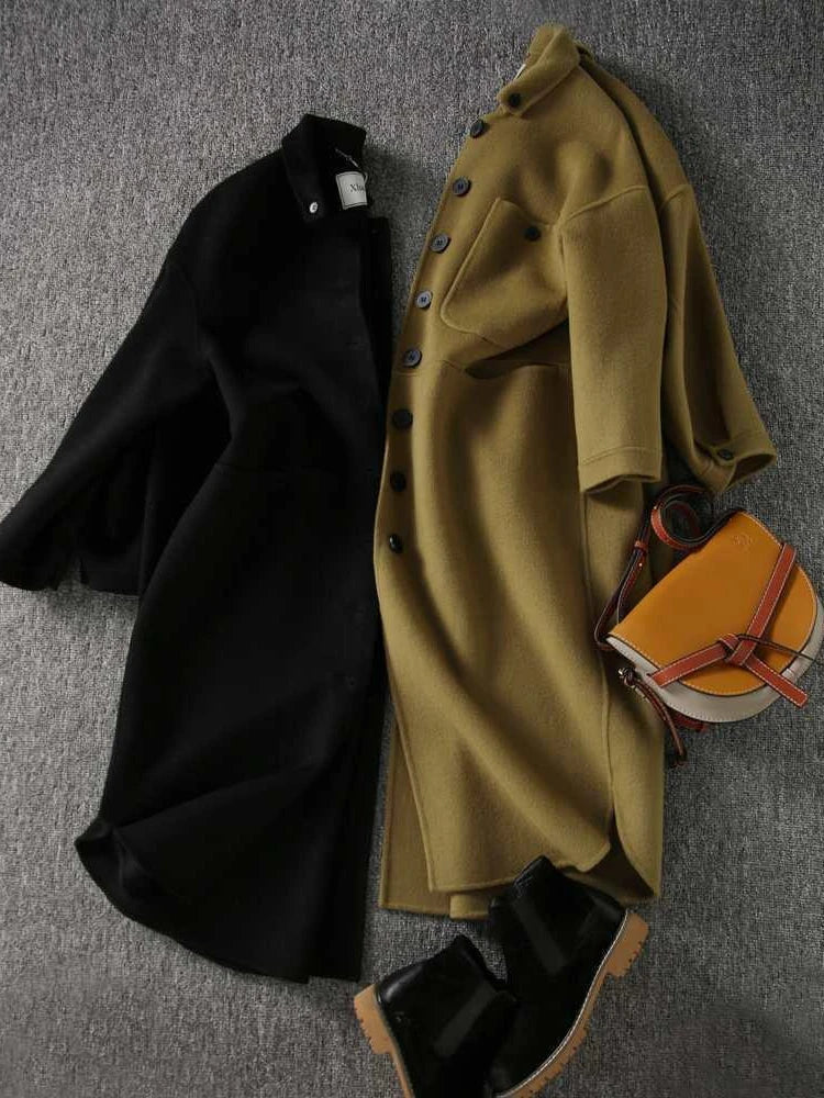 Celestia | Herbstmantel mit zeitloser Eleganz und schlichter Raffinesse für Frauen