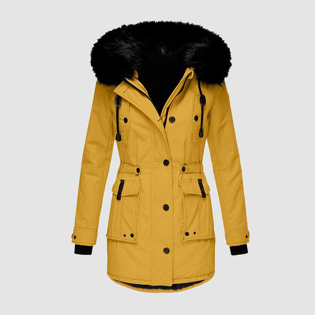 Luna | Wintermantel mit Warmem Fleece-Futter für Damen
