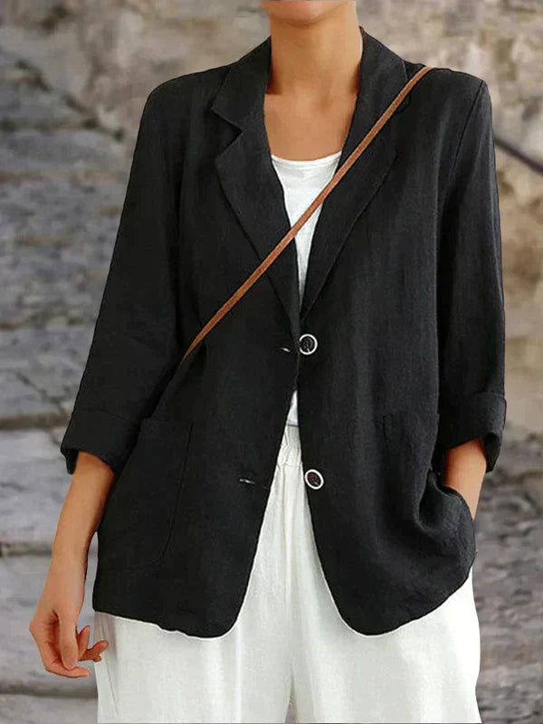 Celestina | Blazer mit Maßgeschneiderter Passform und Funktionalen Taschen für Damen