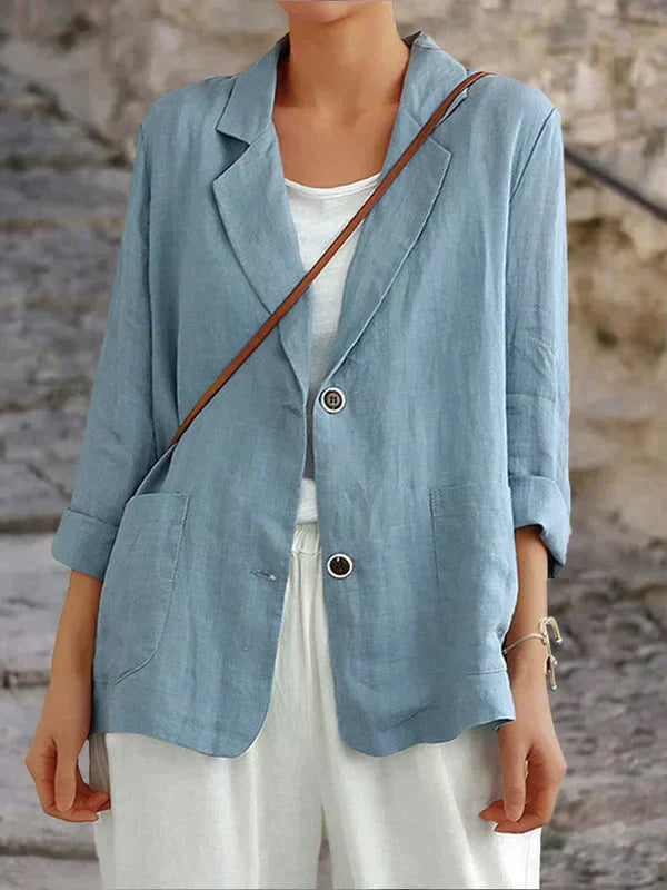 Celestina | Blazer mit Maßgeschneiderter Passform und Funktionalen Taschen für Damen