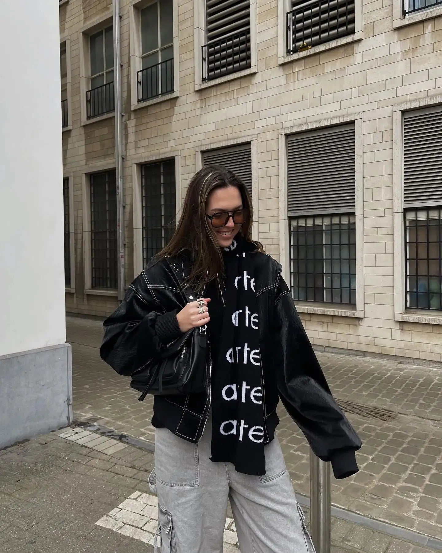 Isolde | Lederjacke mit modernem Schnitt und lässigem Stil für Frauen
