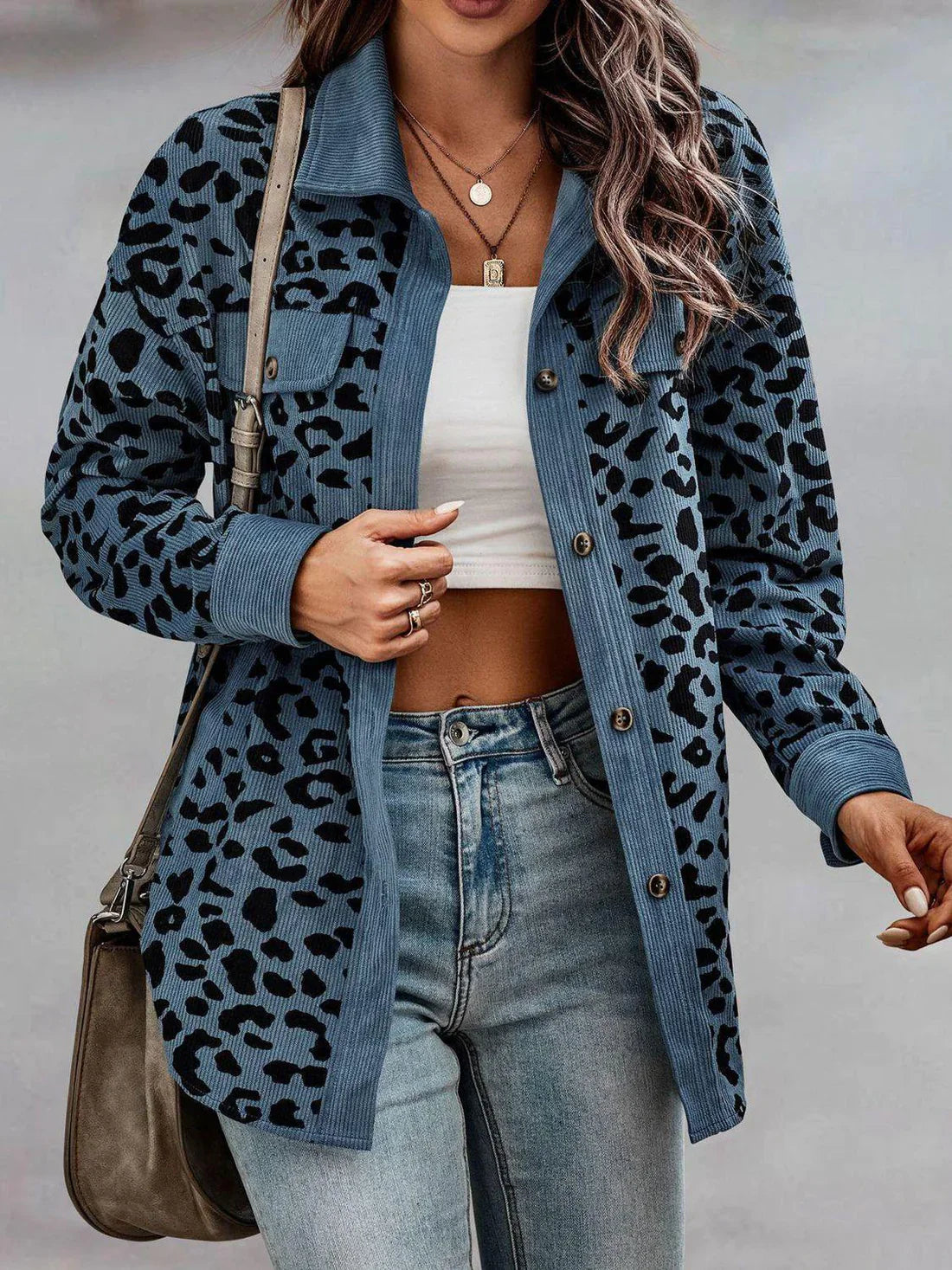 Luna | Leoparden-Jacke mit Stilvollem Muster und Premium-Qualität für Damen