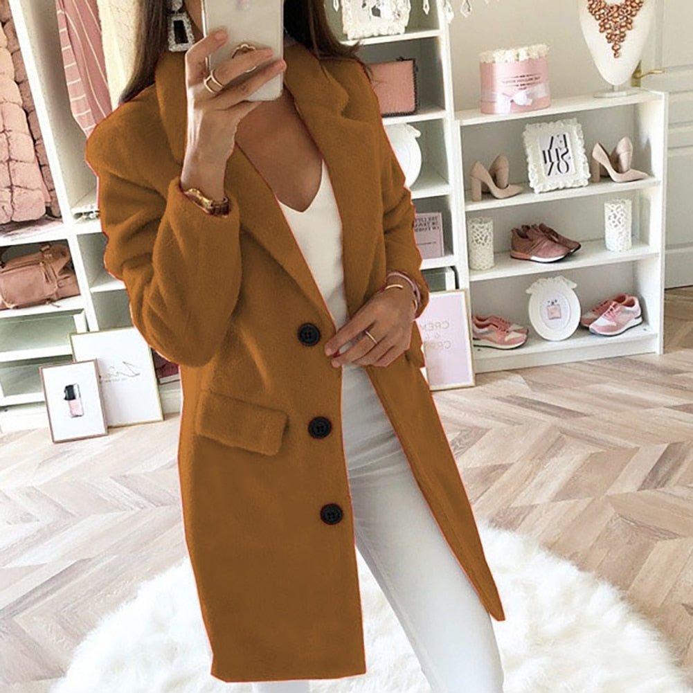 Siena | Blazermantel mit elegantem Design und geräumigen Taschen für Frauen