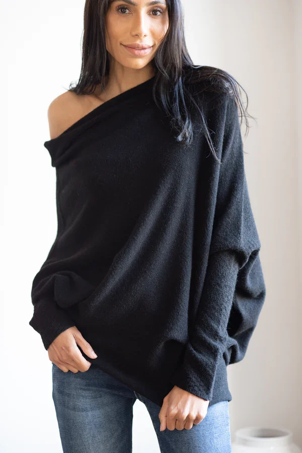 Celestia | Pullover mit Asymmetrischem Design und Atmungsaktivem Stoff für Frauen