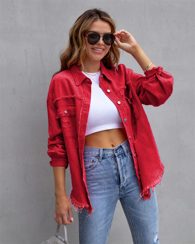 Luna | Jeansjacke mit modernem Design und hochwertigem Denim für Damen
