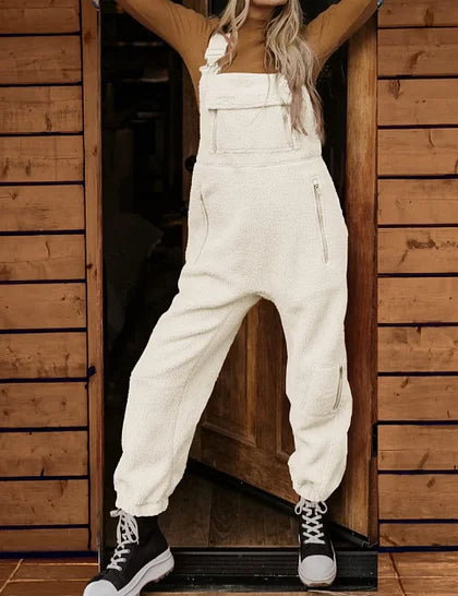 Celestia | Thermo-Overall mit Reißverschlusstaschen und elegantem Design für Damen