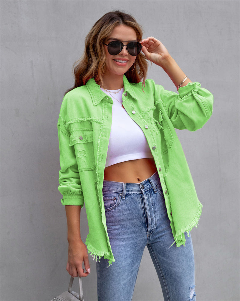 Luna | Jeansjacke mit modernem Design und hochwertigem Denim für Damen