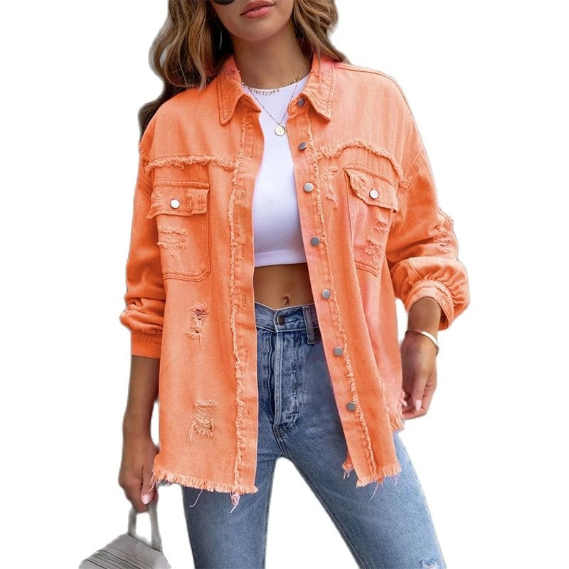 Luna | Jeansjacke mit modernem Design und hochwertigem Denim für Damen