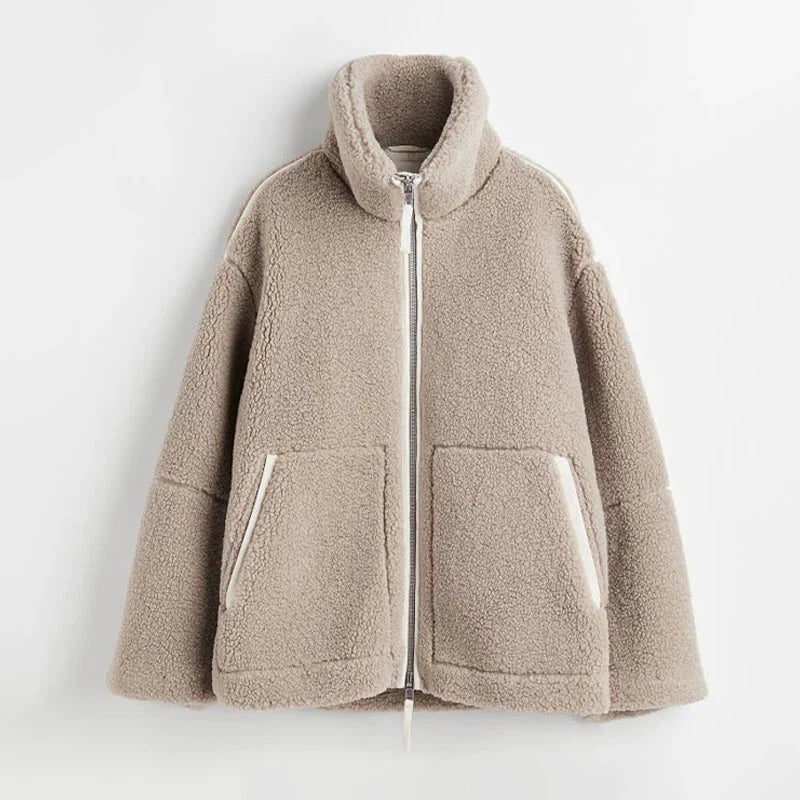 Aurora | Lammwolljacke mit Gemütlichem Design für Damen