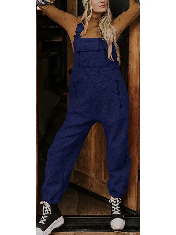 Celestia | Thermo-Overall mit Reißverschlusstaschen und elegantem Design für Damen