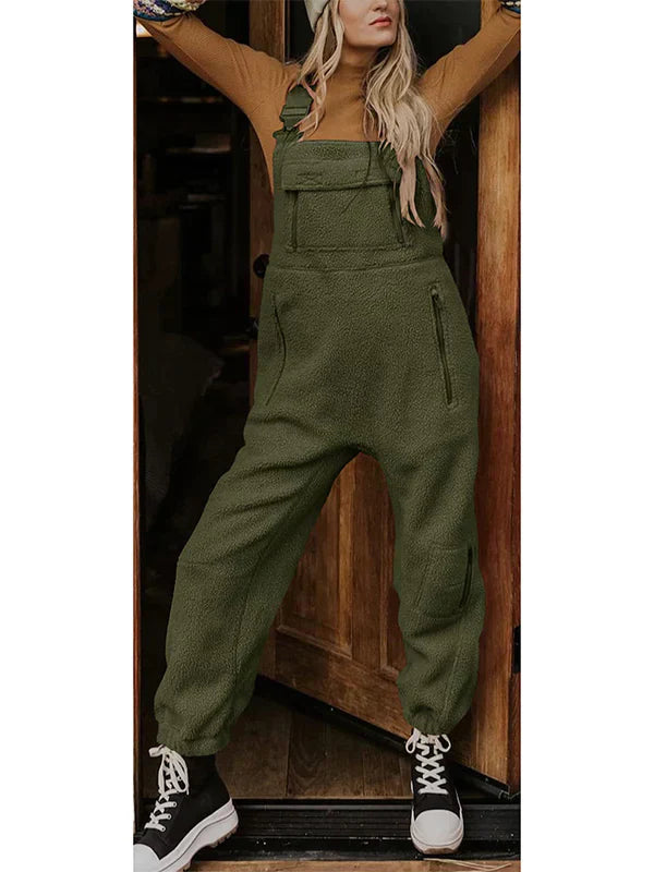 Celestia | Thermo-Overall mit Reißverschlusstaschen und elegantem Design für Damen