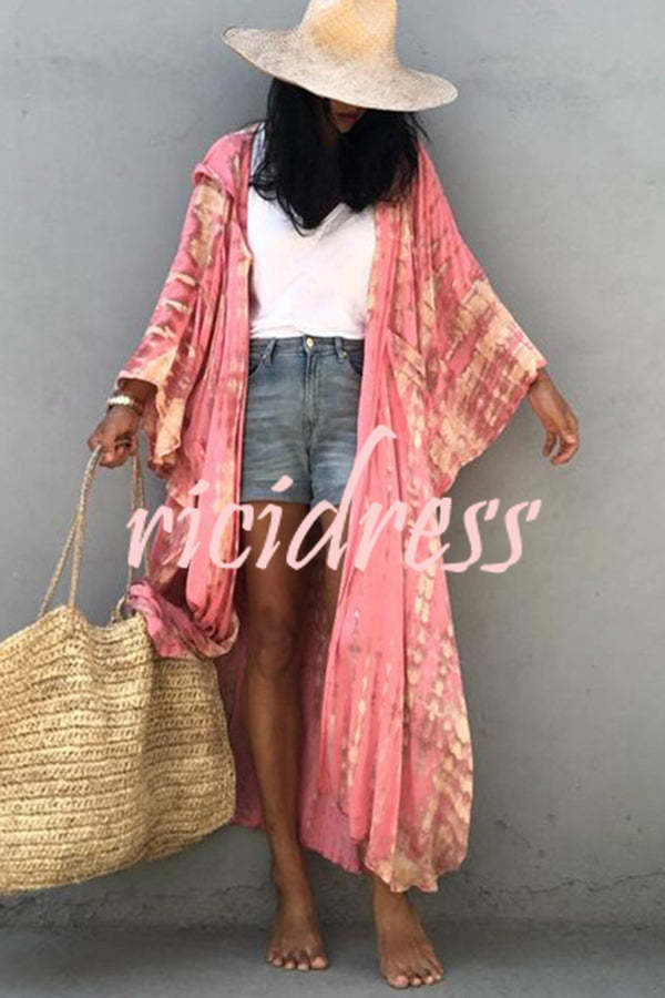 Luna | Überwurf mit Boho-Design und Kapuze für stilvolle Urlaube