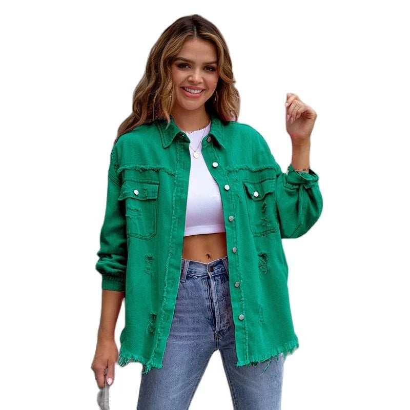 Luna | Jeansjacke mit modernem Design und hochwertigem Denim für Damen