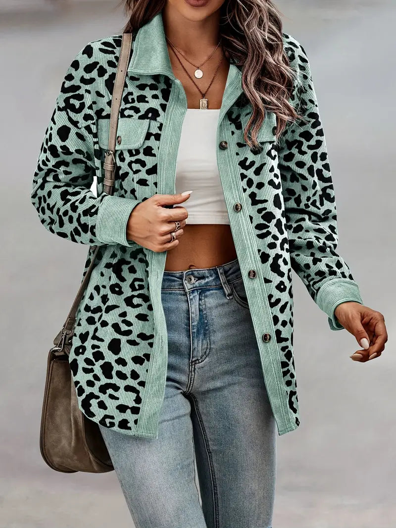 Luna | Leoparden-Jacke mit Stilvollem Muster und Premium-Qualität für Damen