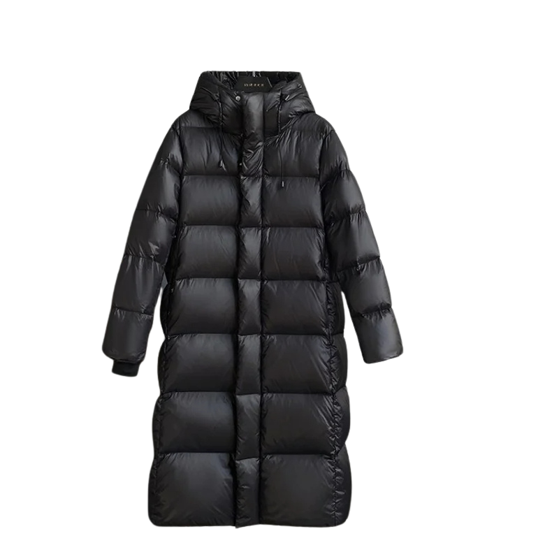Lira | Daunenjacke mit Goldverzierungen und Funktionalität für Damen