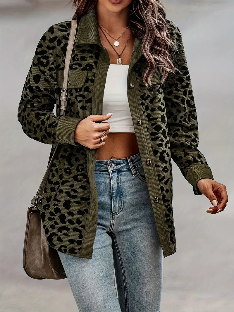 Luna | Leoparden-Jacke mit Stilvollem Muster und Premium-Qualität für Damen