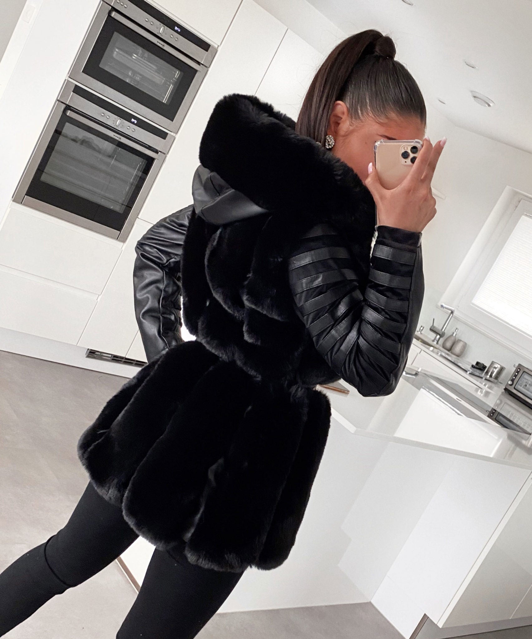 Liora | Jacke aus Kunstpelz mit Eleganter Passform für Frauen