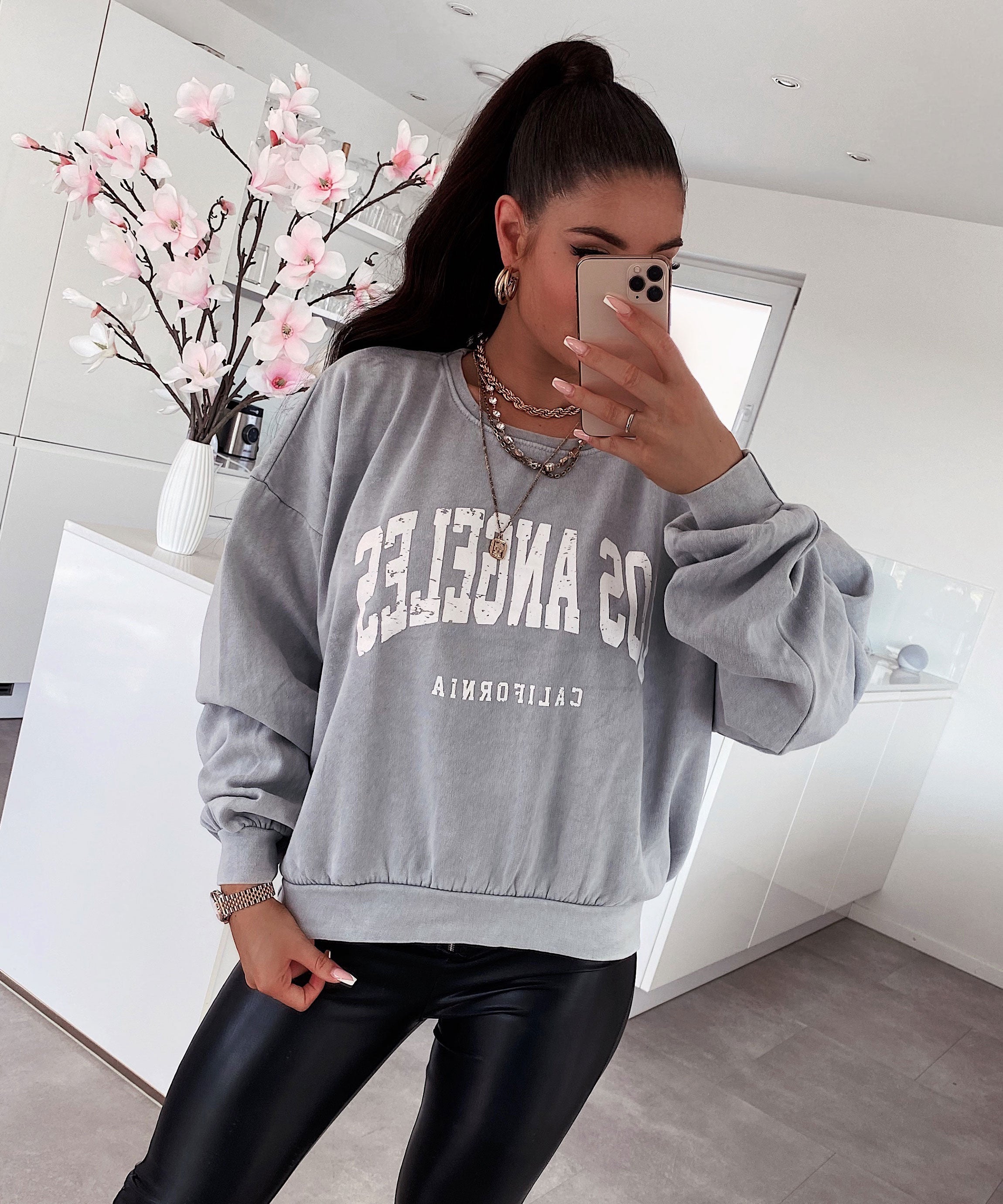 Livia | Oversize-Jacke mit Gemütlichem Schnitt und Einheitsgröße für Alle