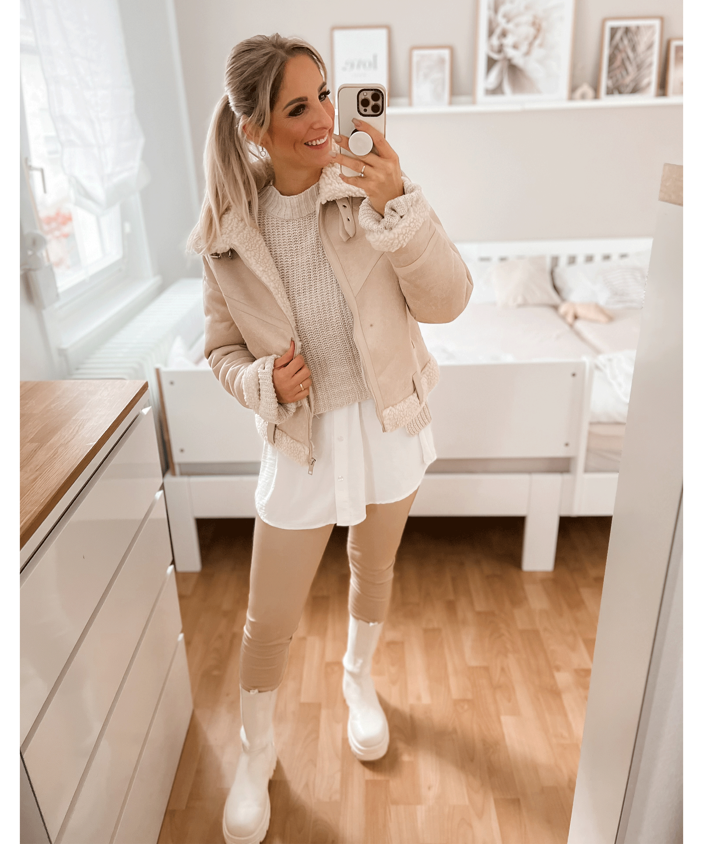 Lyra | Jacke mit Kuscheligem Kunstfell für Frauen im Winter