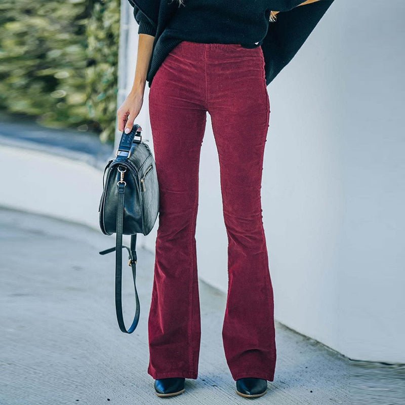 Luna | Palazzo-Hose mit Bequemem Schnitt und Hoher Taille für Damen
