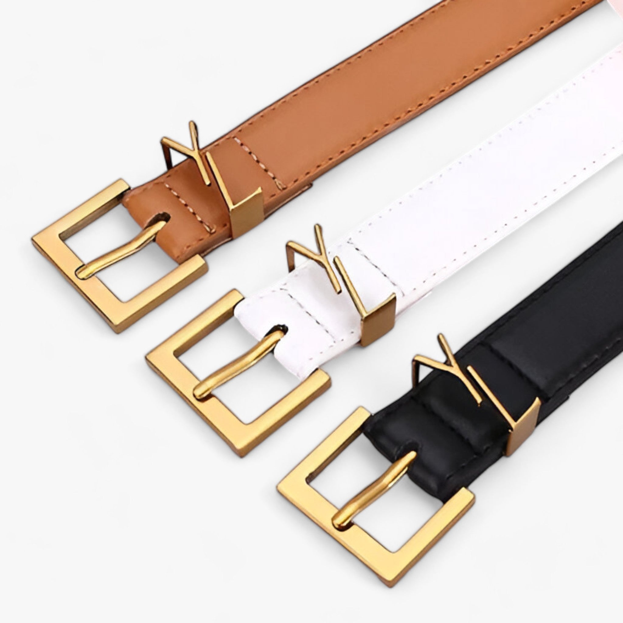 Sienna | Ledergürtel mit Eleganter Dornschließe und Hochwertigem Leder für Damen