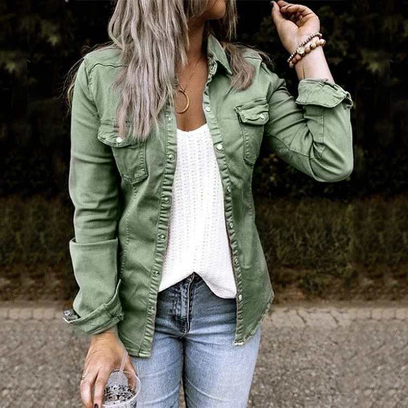 Celina | Jeansjacke mit Stil und Vielseitigkeit für Damen