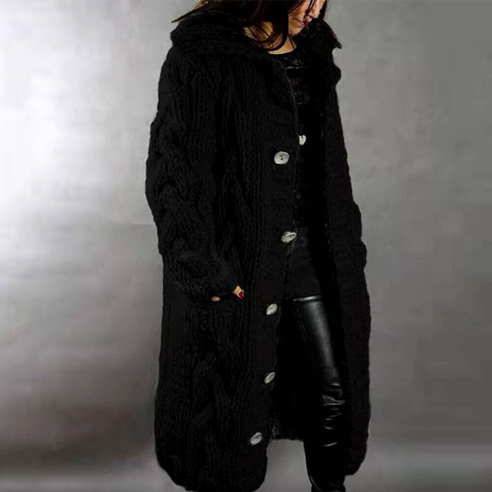 Livia | Strickjacke mit Wasserdichtem Material für Damen