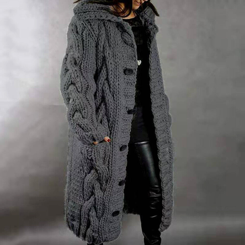 Livia | Strickjacke mit Wasserdichtem Material für Damen