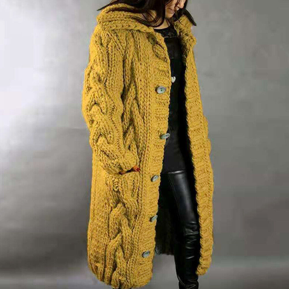 Livia | Strickjacke mit Wasserdichtem Material für Damen