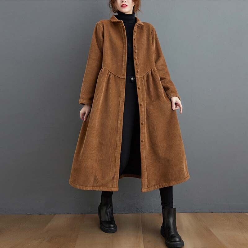 Celestine | Cordmantel mit eleganter Passform und wohltuender Wärme für Damen