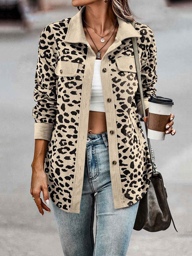 Lia | Jacke mit Trendigem Leopardenmuster und Stilbewusstsein für Frauen