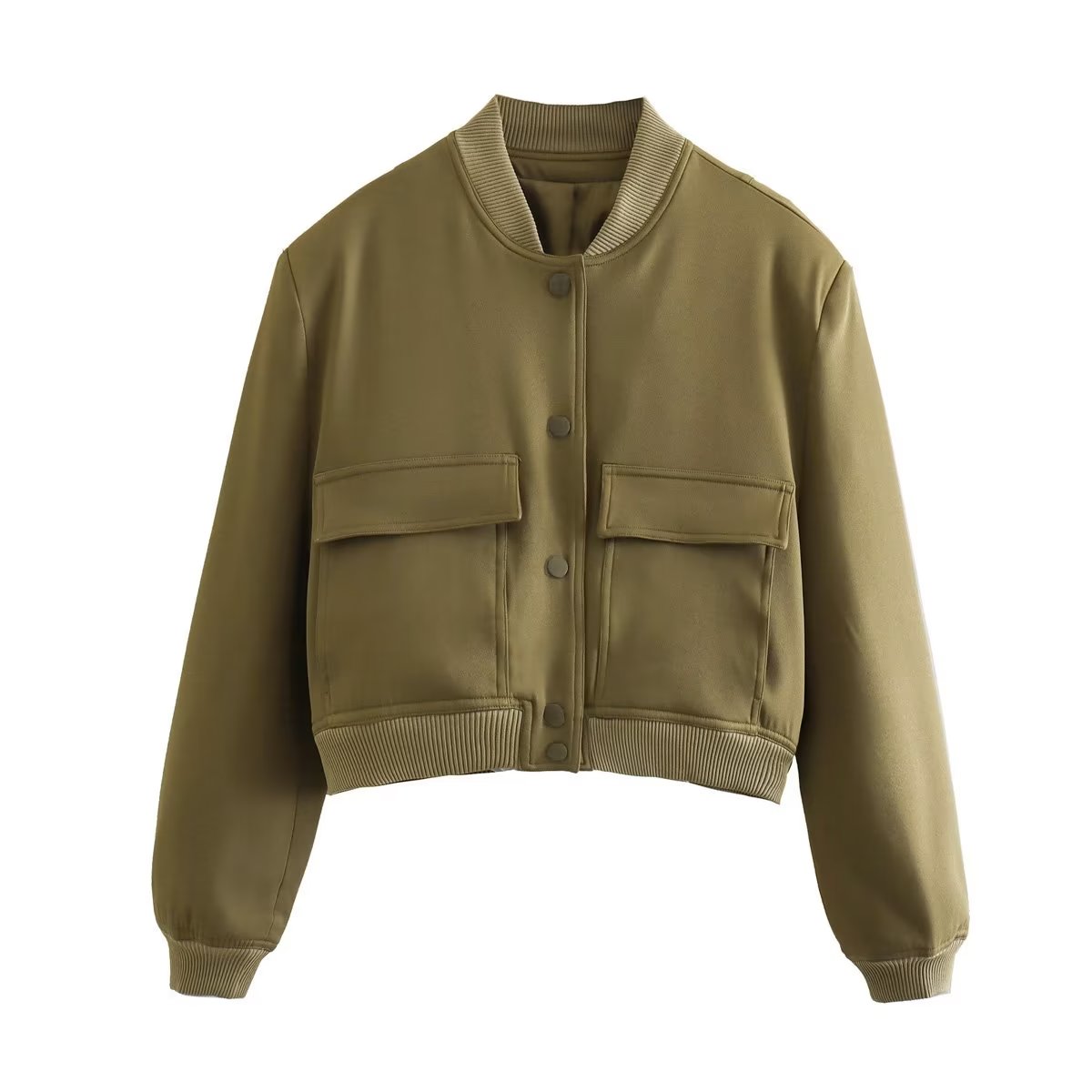 Livia | Damenjacke mit Trendigem Bomberkragen und Stilvollem Design für Modebewusste Frauen