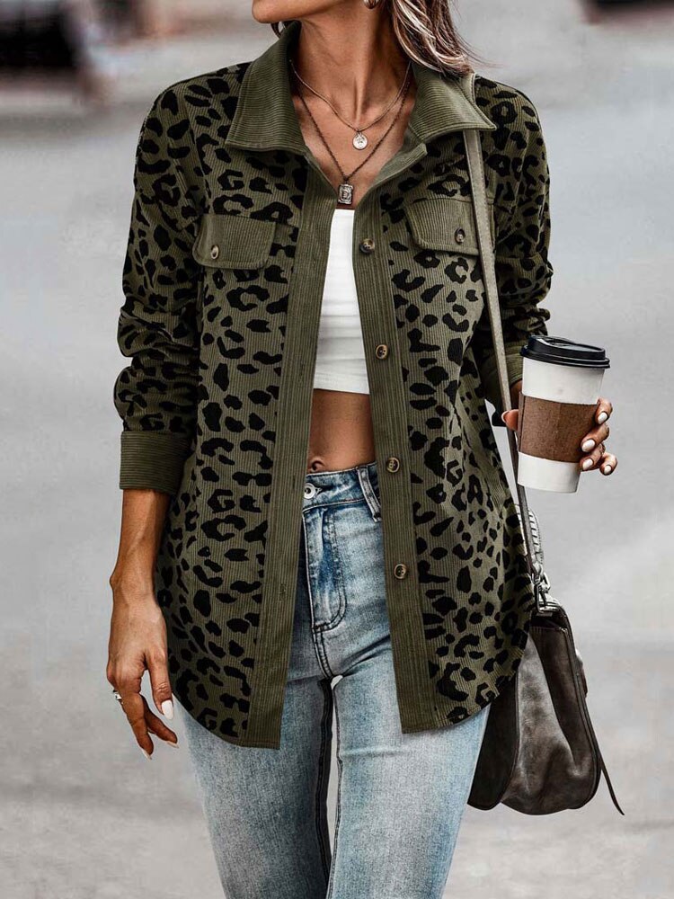 Lia | Jacke mit Trendigem Leopardenmuster und Stilbewusstsein für Frauen