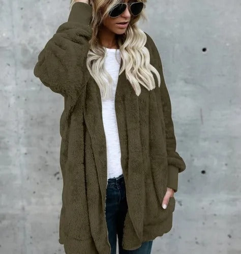 Liana | Fleece-Cardigan mit superweichem Material und lässigem Design für Damen