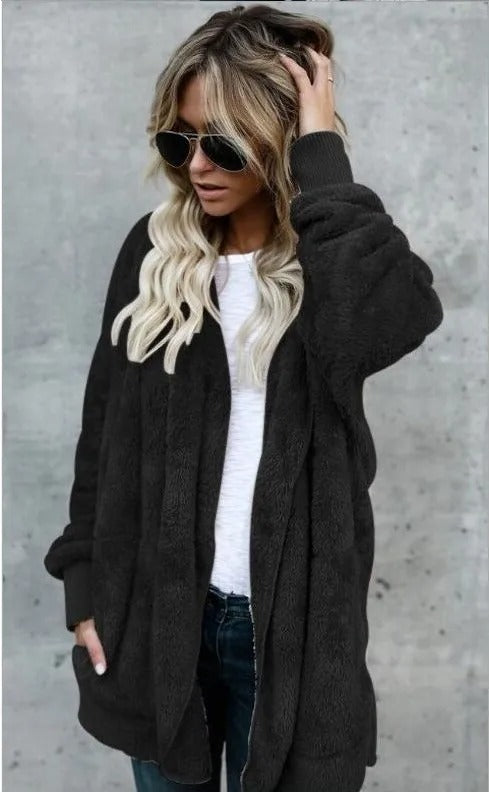 Liana | Fleece-Cardigan mit superweichem Material und lässigem Design für Damen
