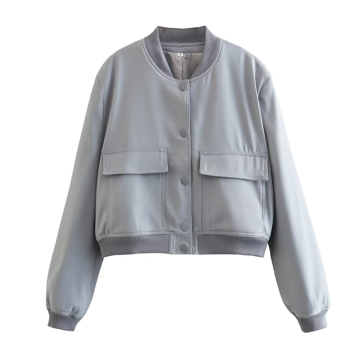 Livia | Damenjacke mit Trendigem Bomberkragen und Stilvollem Design für Modebewusste Frauen