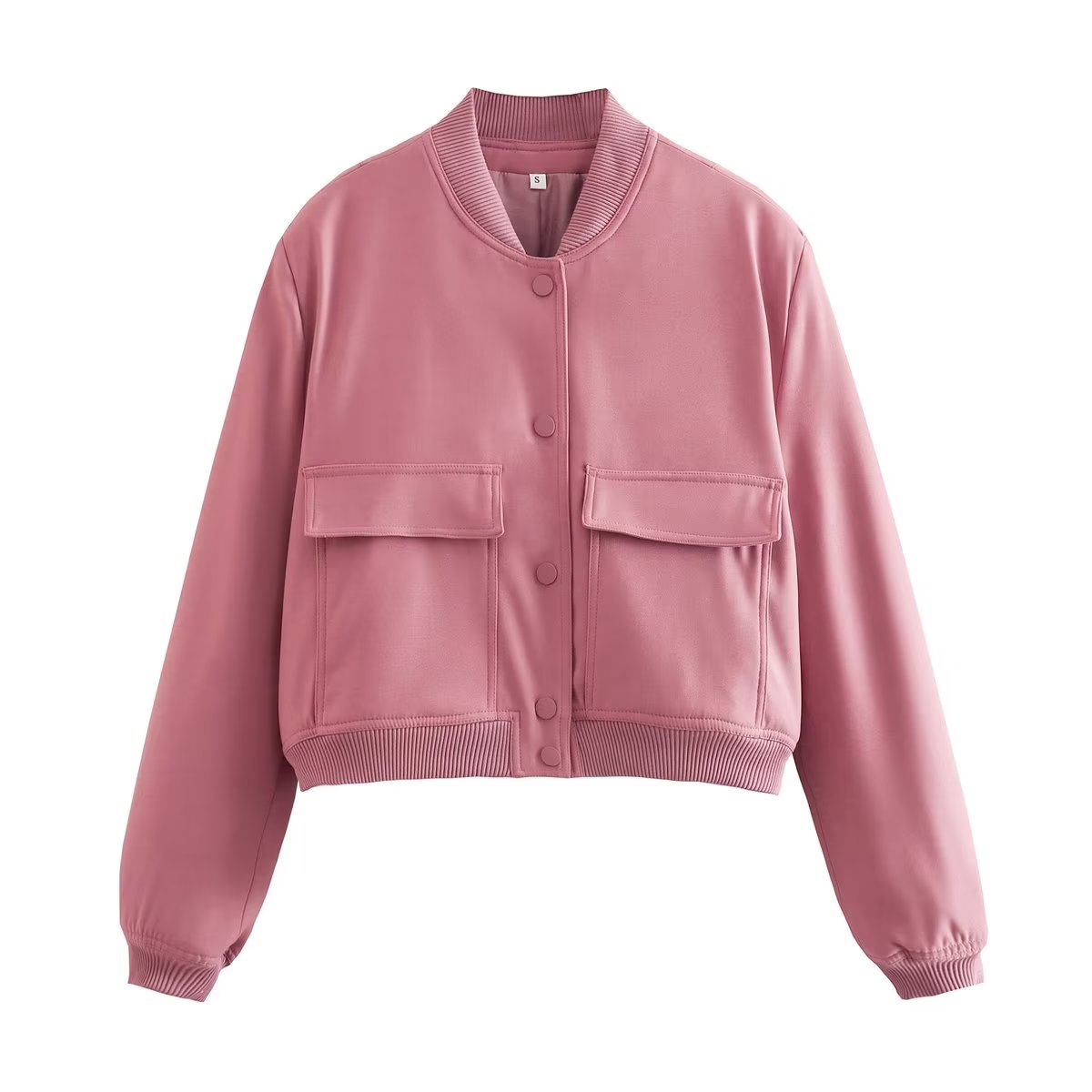 Livia | Damenjacke mit Trendigem Bomberkragen und Stilvollem Design für Modebewusste Frauen