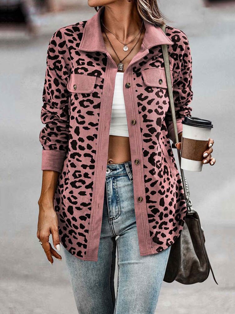 Lia | Jacke mit Trendigem Leopardenmuster und Stilbewusstsein für Frauen